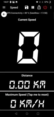 Velocímetro android App screenshot 0